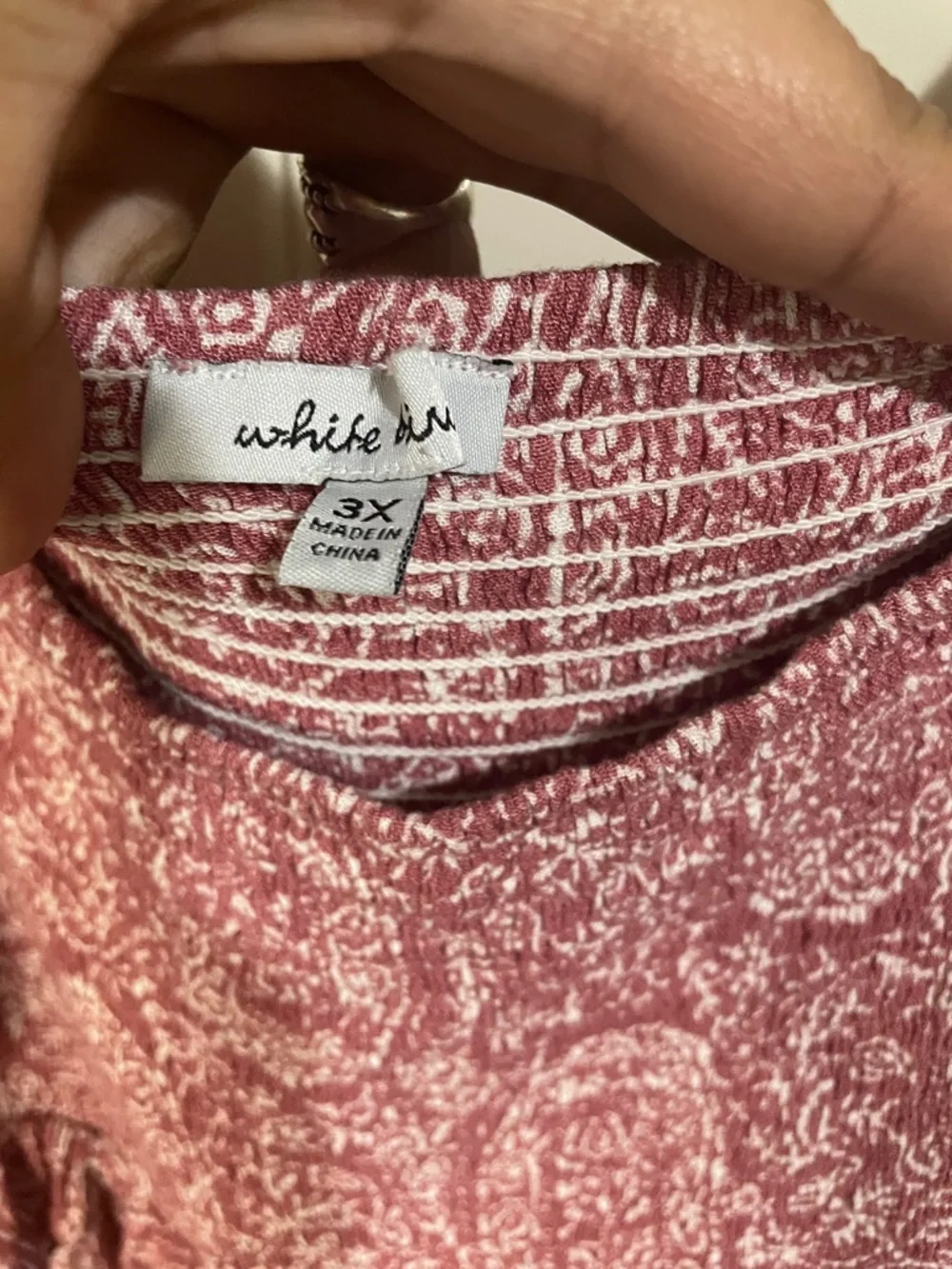 Mauve Floral Tiered Romper - Picture 2 of 4